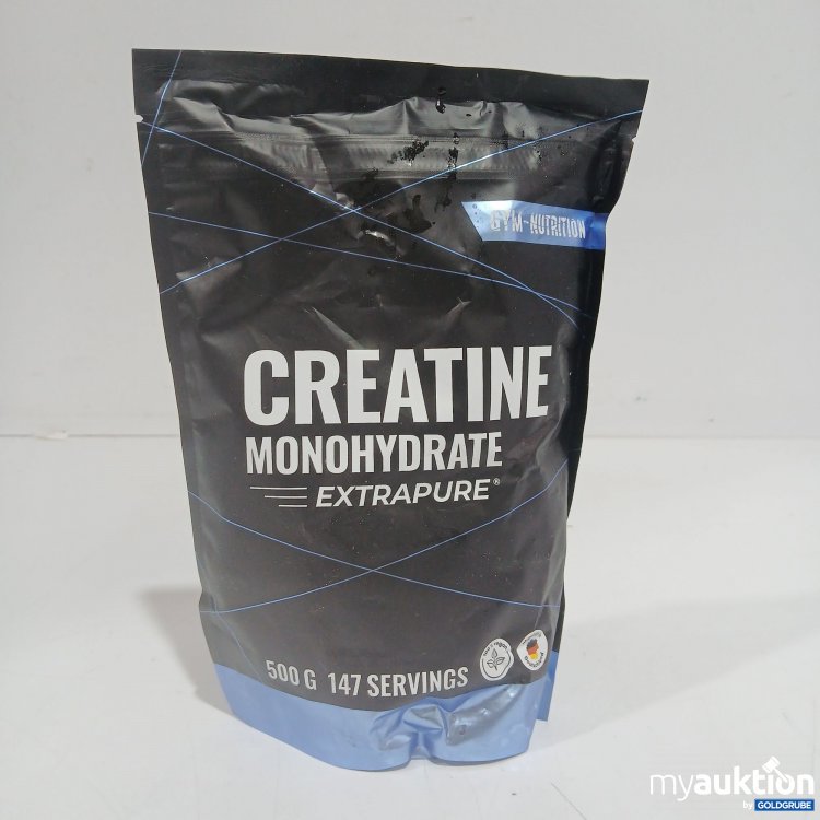 Artikel Nr. 870311 Artikel Nr. 870311: Gym Nutrition Creatine Monohydrate Extrapure 500g