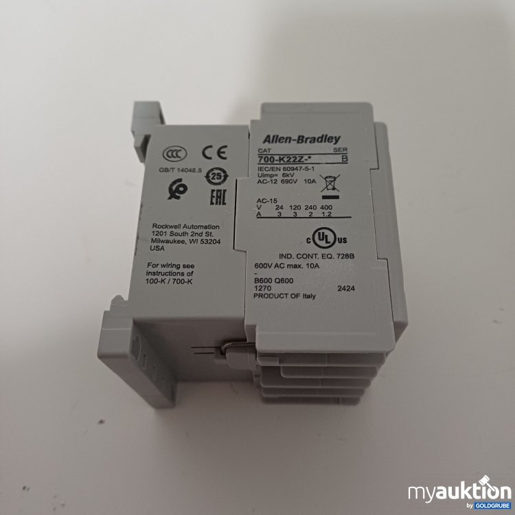 Artikel Nr. 917311: Allen-Bradley 700-K22Z-* Kontrollrelais