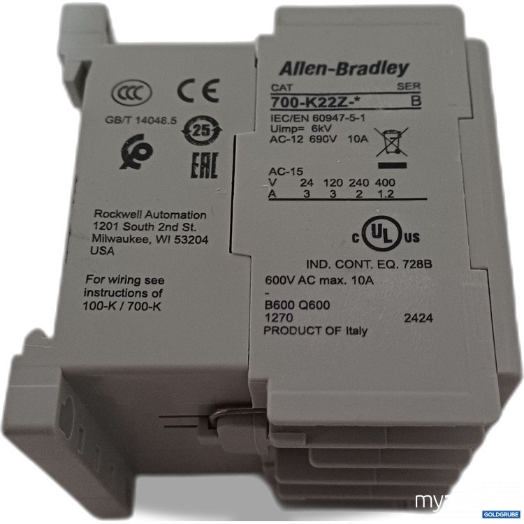Artikel Nr. 917311: Allen-Bradley 700-K22Z-* Kontrollrelais