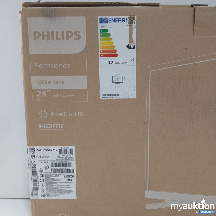 Artikel Nr. 921311: Philips Fernsehgerät 5500er Serie 24 Zoll