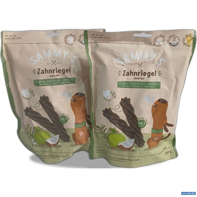 Artikel Nr. 958311: Sammy's Zahnriegel je 250g 