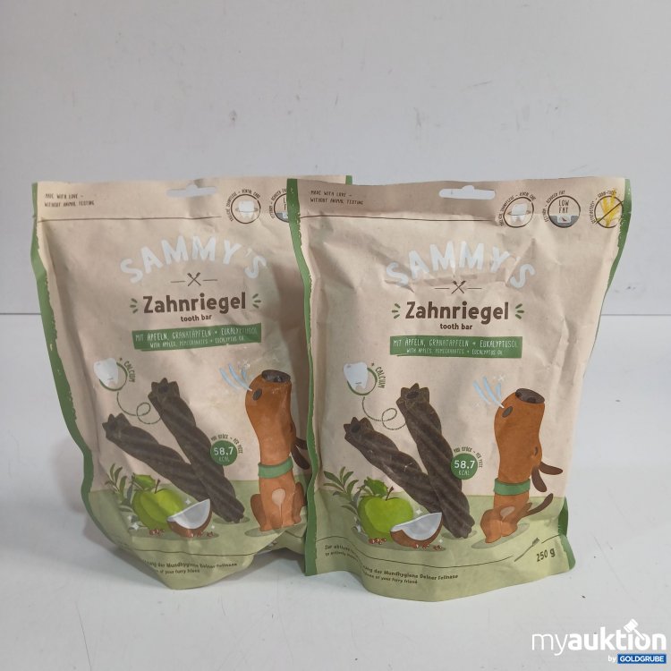 Artikel Nr. 958311: Sammy's Zahnriegel je 250g 