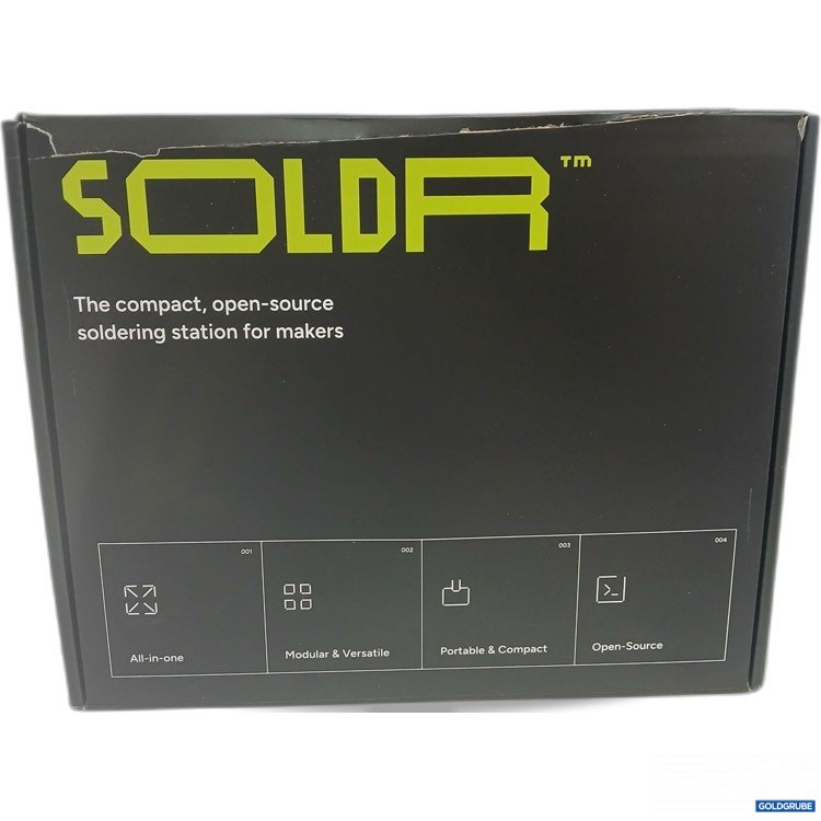 Artikel Nr. 964311 Artikel Nr. 964311: Soldr The compact open-source soldering station for makers