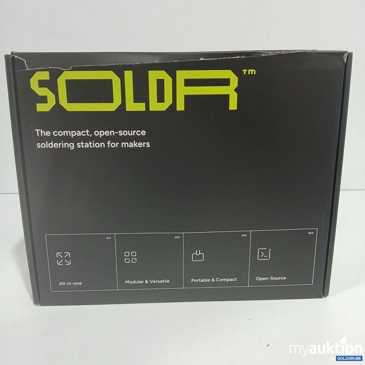 Artikel Nr. 964311 Artikel Nr. 964311: Soldr The compact open-source soldering station for makers