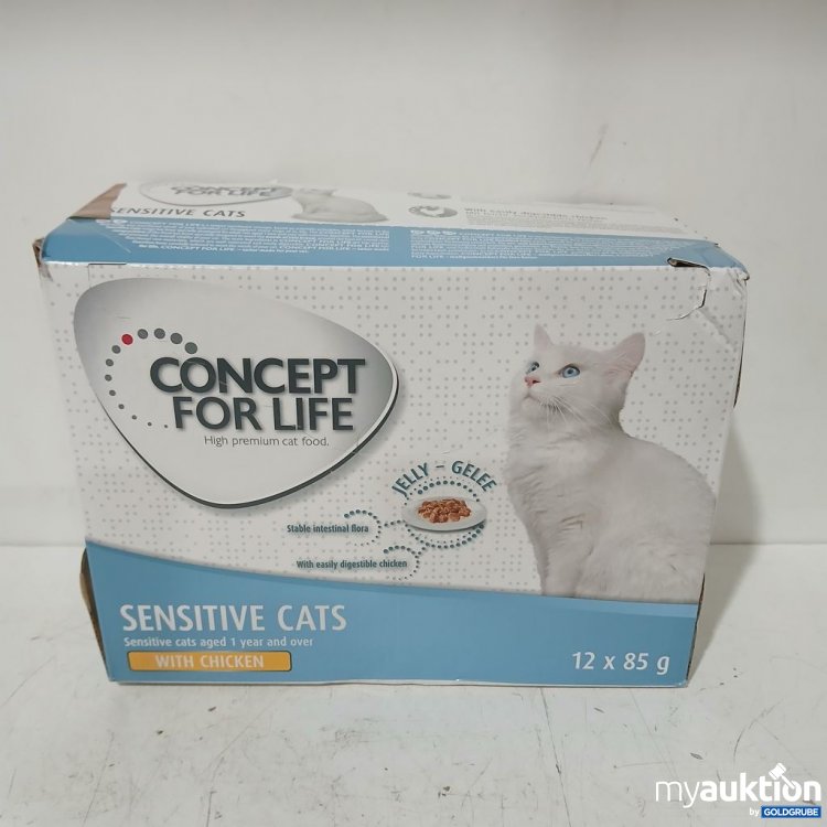 Artikel Nr. 978311: CONCEPT FOR LIFE Sensitive Cats mit Huhn 12x85 g
