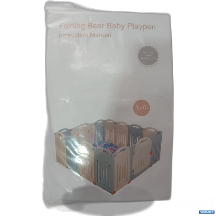 Artikel Nr. 980311 Artikel Nr. 980311: Folding Bear Baby Playpen