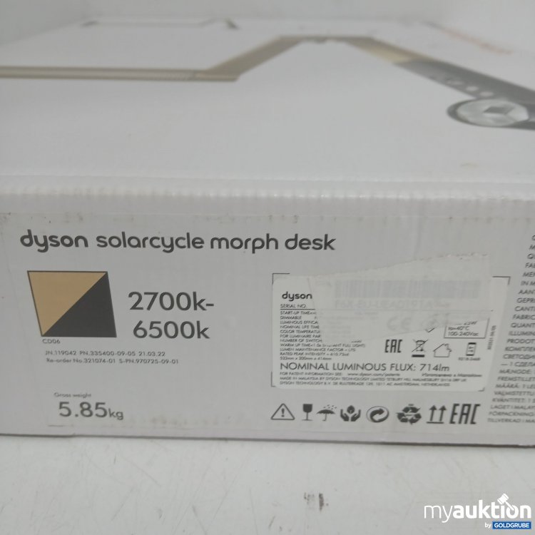 Artikel Nr. 990311 Artikel Nr. 990311: Dyson solarcycle morph desk F6X-EU-UEA0191A