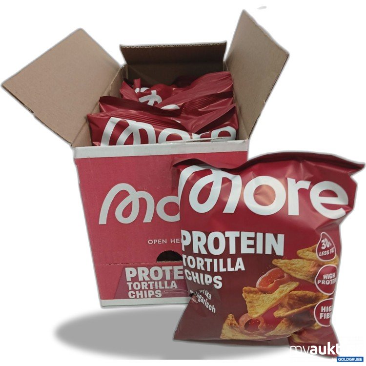 Artikel Nr. 995311 Artikel Nr. 995311: MORE Protein Tortilla Chips 6Pck.