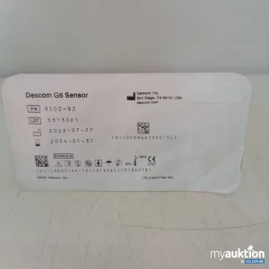 Auktion Dexcom G6 Sensor 