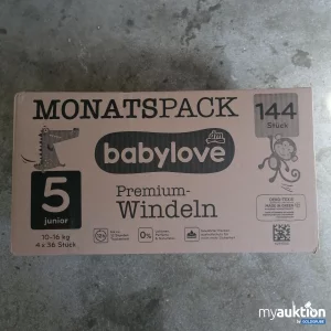 Auktion Babylove Junior Premium-Windeln