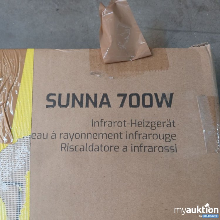 Artikel Nr. 447312 Artikel Nr. 447312: SUNNA Infrarot-Heizgerät in Weiß 700W