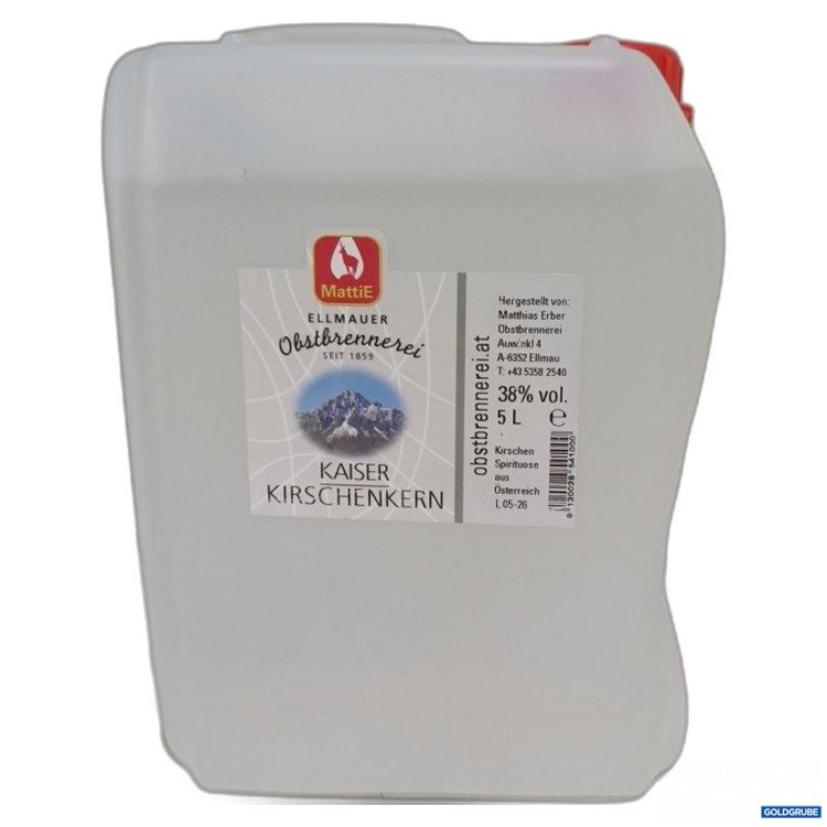 Artikel Nr. 467312: MattiE Kaiser Kirschenkern Spirituose 5 l 38% vol.