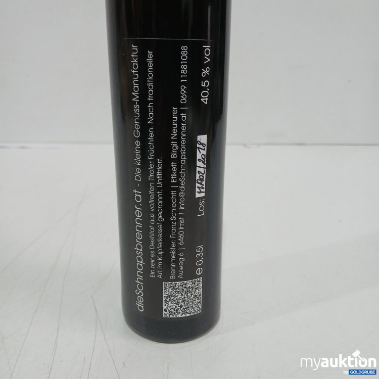 Artikel Nr. 470312: Marille Tiroler Edelbrand 0,35 l 40,5% Vol