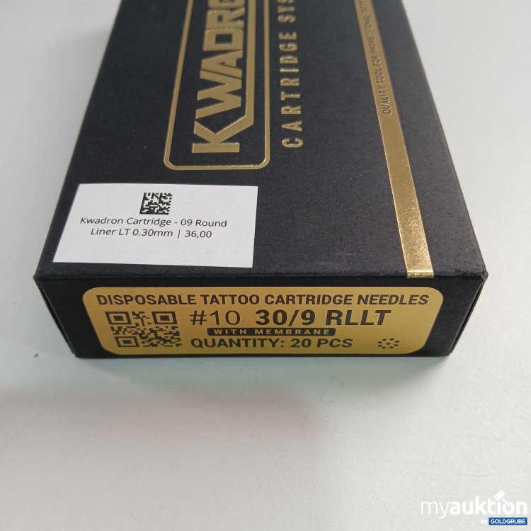 Artikel Nr. 805312 Artikel Nr. 805312: Kwadron Cartridge - 09 Round Liner LT 0.30mm 20 Stück
