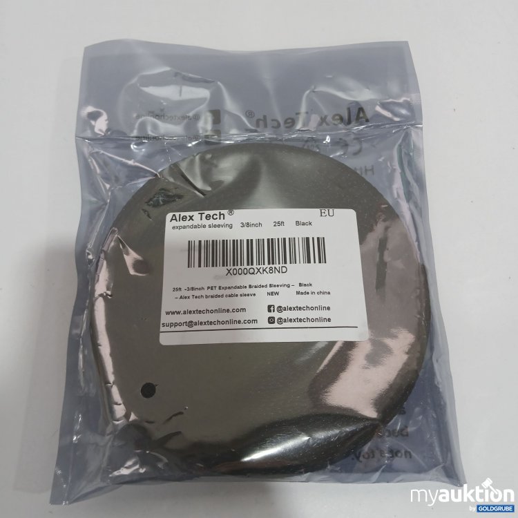 Artikel Nr. 862312: PET Expandable Braided Sleeving Black 