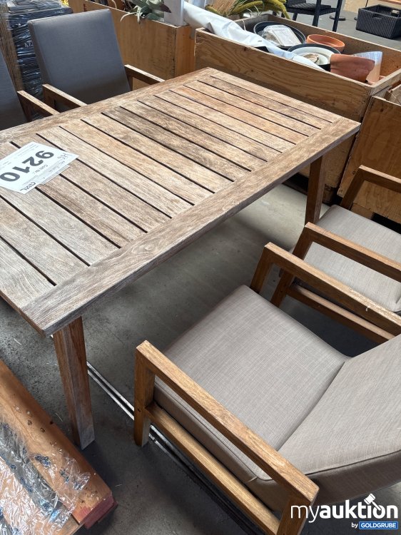 Artikel Nr. 904312: 4 Seasons Gartengarnitur Tisch mit 4 Sessel