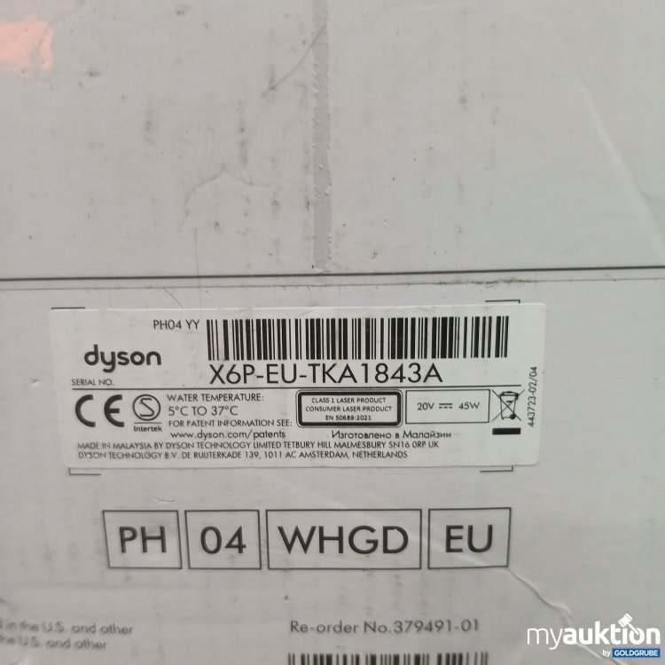 Artikel Nr. 916312: Dyson Purifier Humidify + cool Formaldehyde X6P-EU-TKA1843A