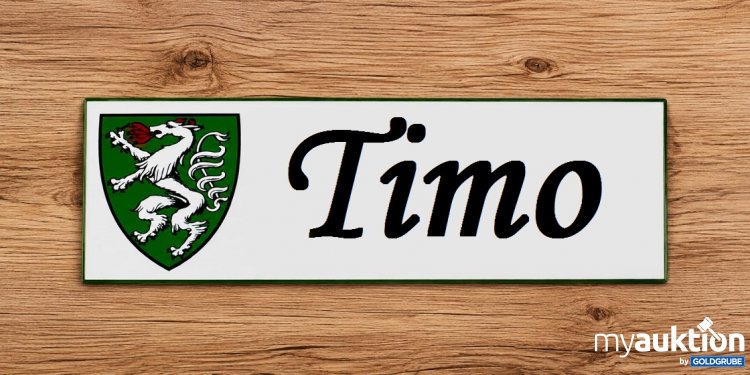 Artikel Nr. 937312 Artikel Nr. 937312: Blechschild