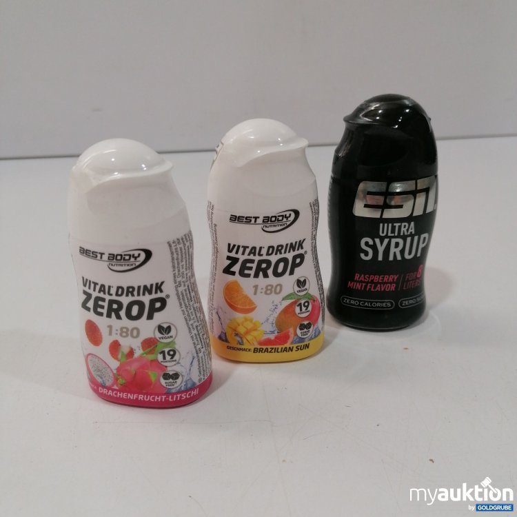 Artikel Nr. 951312: Diverse Sirups 2x48ml 1x65ml