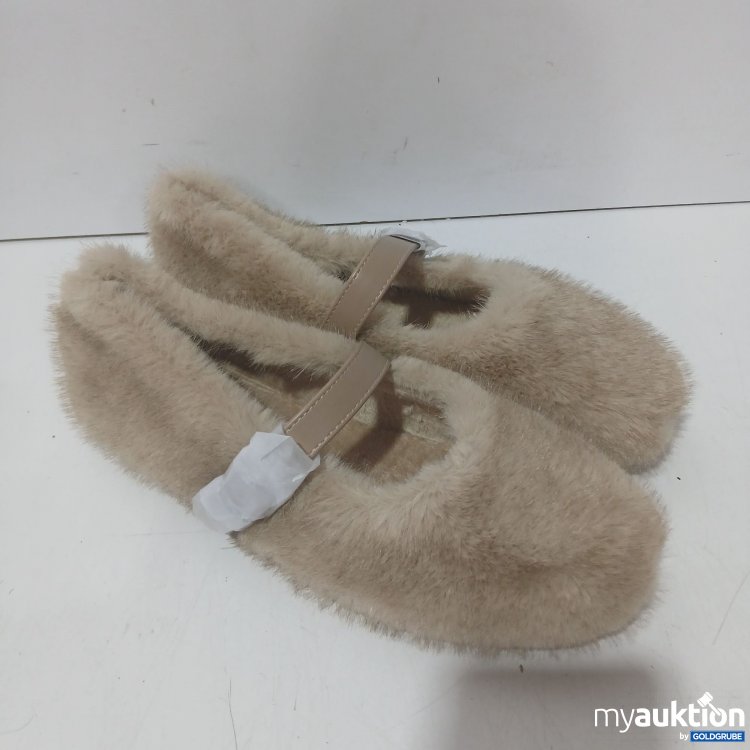 Artikel Nr. 993312 Artikel Nr. 993312: Miriade Bridget Mir Ballerinas flausch hellbraun Gr 38