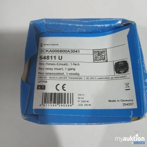 Auktion Busch-Jaeger flex Relais-Einsatz 1-fach 64811U
