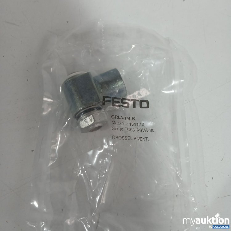 Artikel Nr. 443313 Artikel Nr. 443313: Festo Drossel Rückschlag Ventil GRLA-1/4-B
