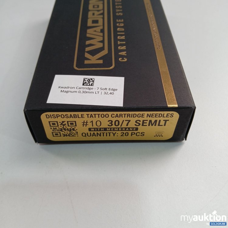 Artikel Nr. 805313 Artikel Nr. 805313: Kwadron Cartridge - 7 Soft Edge Magnum 0,30mm LT 20 Stück