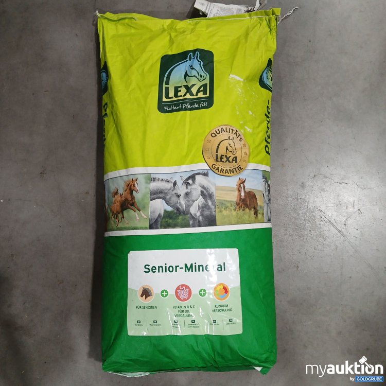 Artikel Nr. 839313 Artikel Nr. 839313: Lexa Pferde mineral Senior 25kg