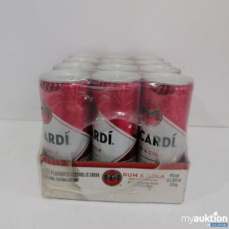 Artikel Nr. 844313 Artikel Nr. 844313: Bacardi Rum&Cola 12x250ml