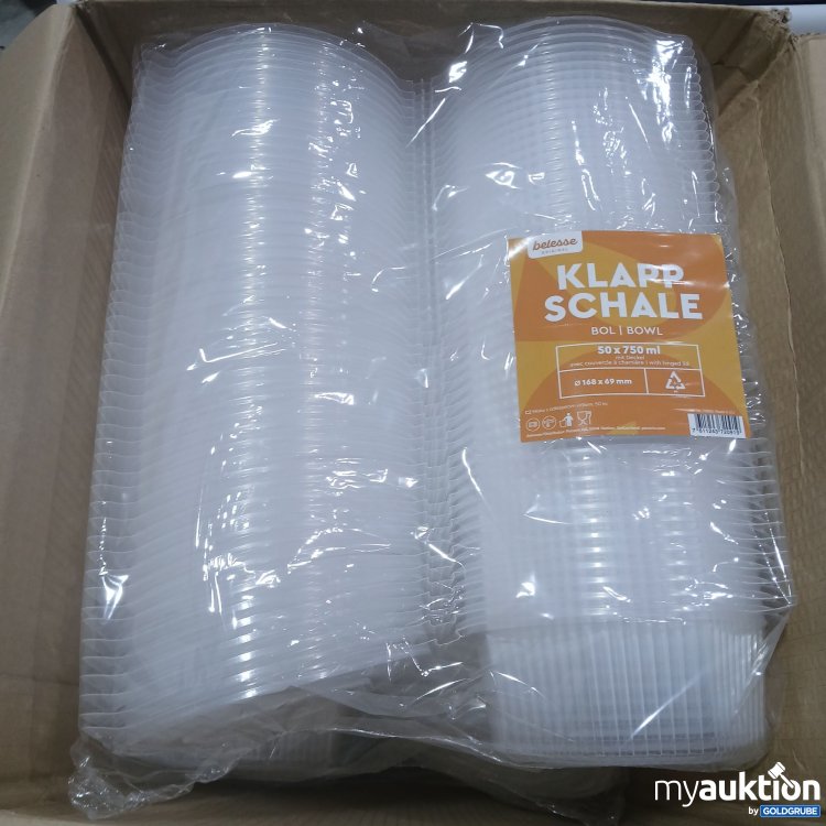 Artikel Nr. 877313 Artikel Nr. 877313: Belasse Klappschale 200 Stück x750ml