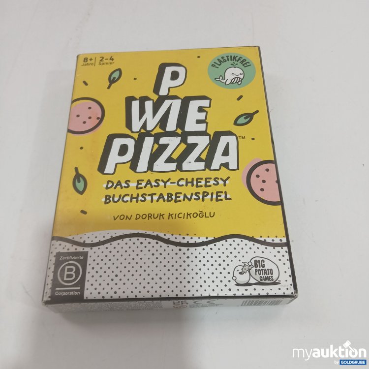 Artikel Nr. 879313: P wie Pizza Buchstabenspiel