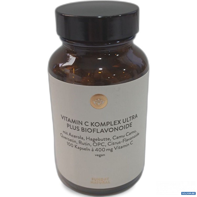 Artikel Nr. 884313: Sunday Natural Vitamin C Komplex Ultra Plus Bioflavonoide 100 Kapseln 
