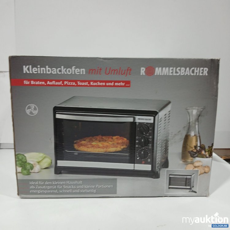Artikel Nr. 885313: Rommelsbacher Kleinbackofen mit Umluft