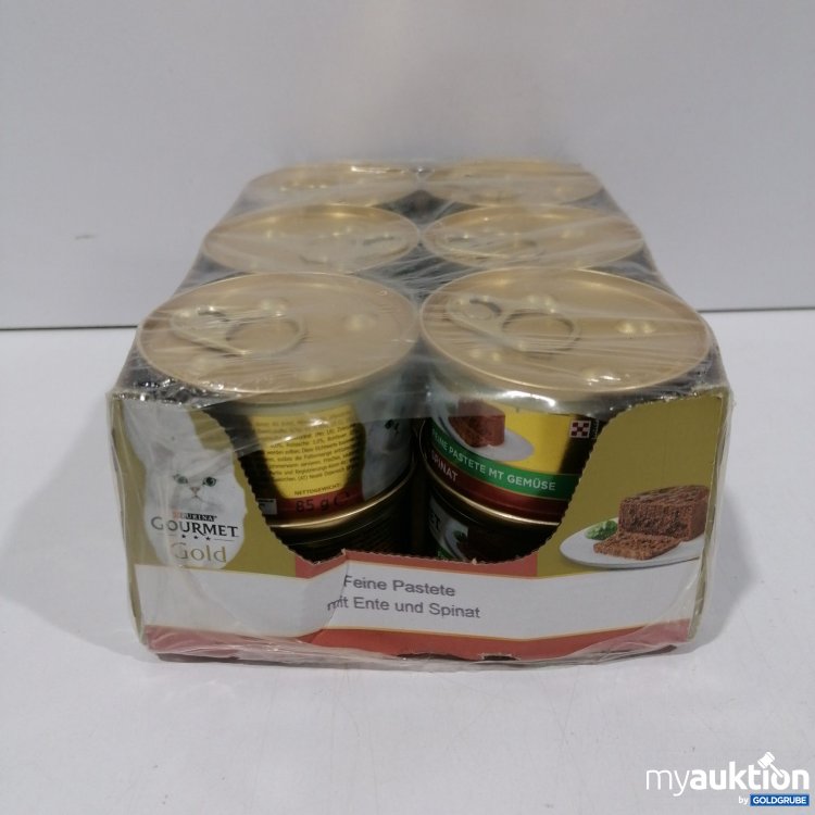 Artikel Nr. 891313: Purina Gourmet Gold Feine Pastete mit Ente&Spinat 12x85g