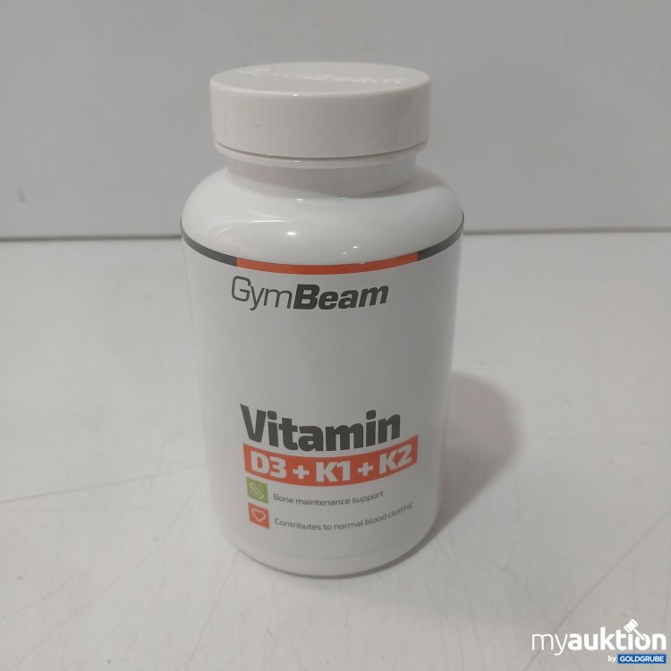Artikel Nr. 942313 Artikel Nr. 942313: GymBeam Vitamin D3 + K1 K2 120Softgels
