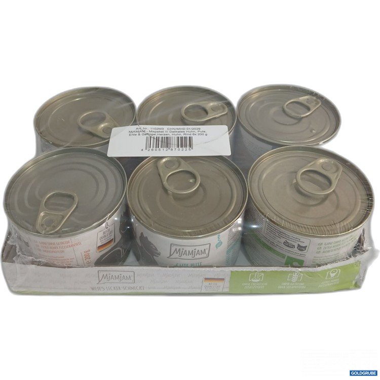 Artikel Nr. 958313: Mjamjam Katzenfutter Mixpaket III 6x200g 
