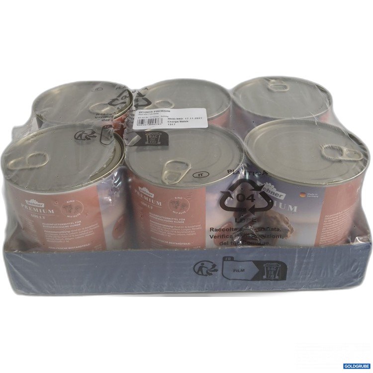 Artikel Nr. 959313: Premium Hundefutter Rind & Pute 6x800g 