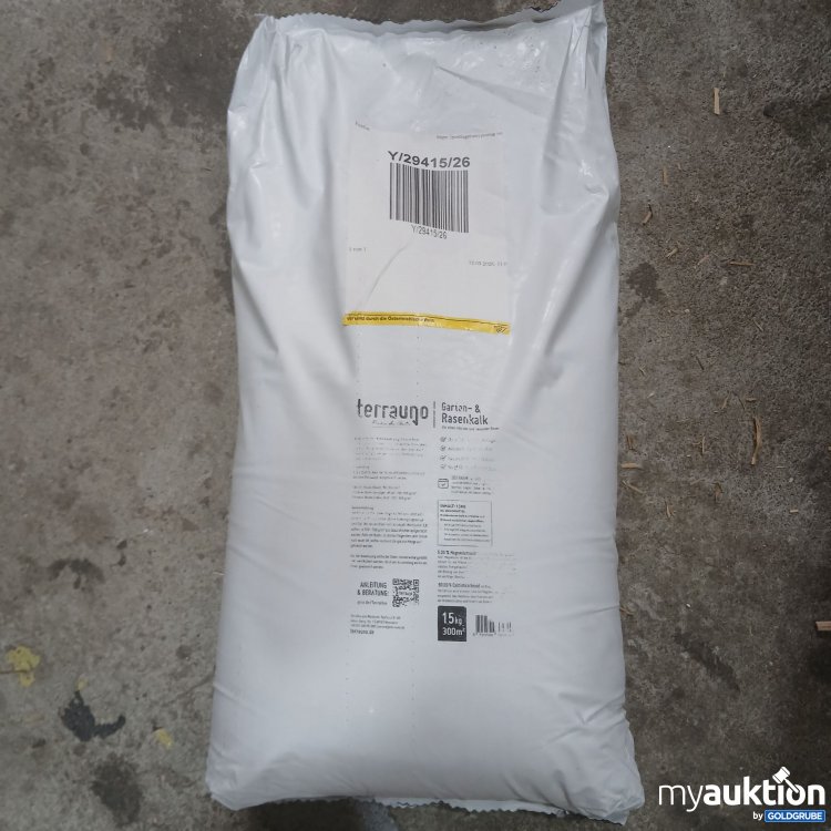 Artikel Nr. 989313 Artikel Nr. 989313: Terrauno Garten- & Rasenkalk 15kg