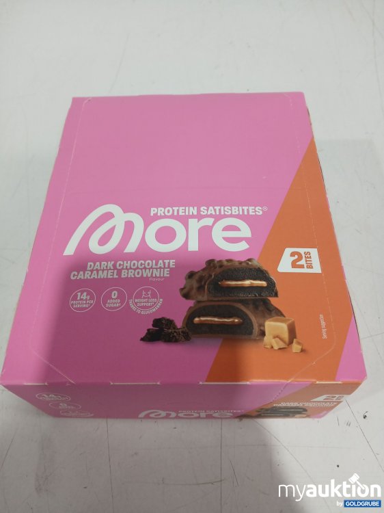 Artikel Nr. 995313 Artikel Nr. 995313: MORE Dark Chocolate Caramel Brownie 12x je 50g 2 Bites