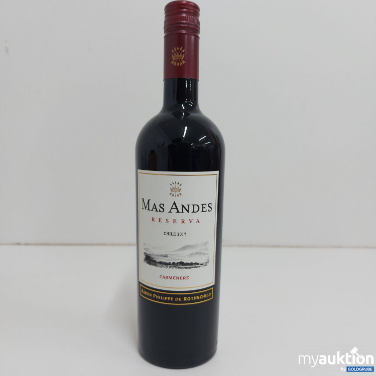 Artikel Nr. 163314 Artikel Nr. 163314: Mas Andes - Reserva Camenere 0,75l