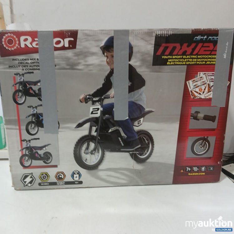 Artikel Nr. 447314: Razor MX125 Dirt Rocket Elektromotorrad mit Schweizer Stecker