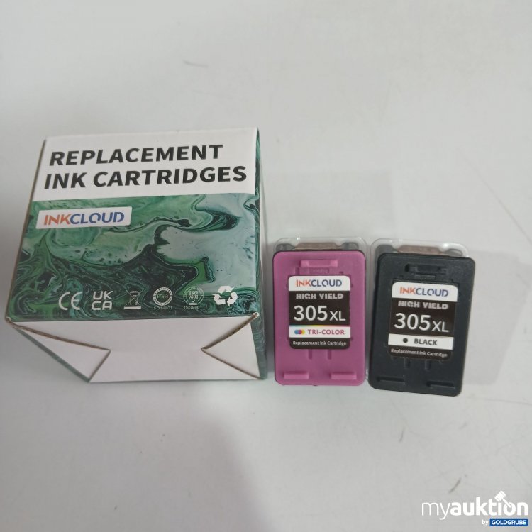 Artikel Nr. 821314 Artikel Nr. 821314: Inkcloud Replacement Ink Cartridges 305XL Black & 305XL Tri-colour