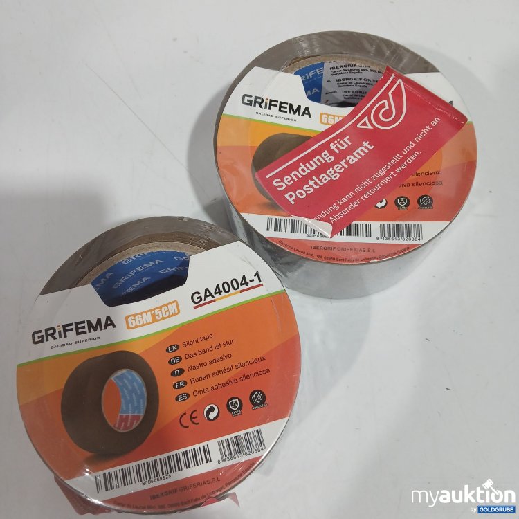 Artikel Nr. 874314 Artikel Nr. 874314: Grifema Silent Tape 2Stk 66m*5cm