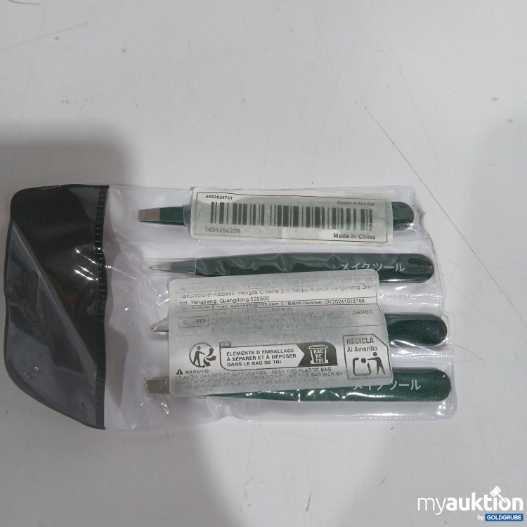 Artikel Nr. 876314 Artikel Nr. 876314: Pinzetten Set 4Stk