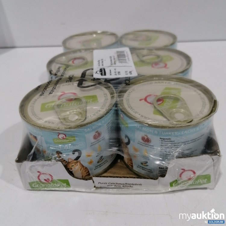 Artikel Nr. 891314: GranataPet Katze Lachs&Pute 6x200g