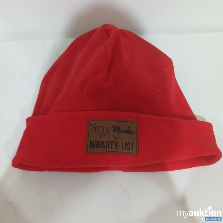 Artikel Nr. 930314 Artikel Nr. 930314: Red Beanie Proud Member of the Naughty List