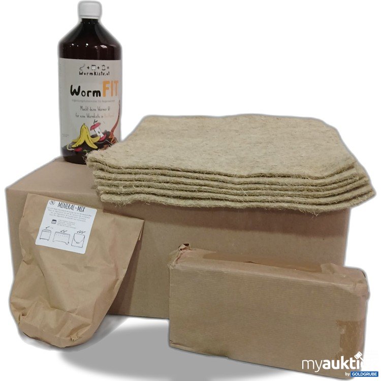 Artikel Nr. 950314: Wurmkiste mit Zubehör zum Kompostieren 