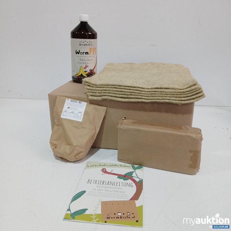 Artikel Nr. 950314: Wurmkiste mit Zubehör zum Kompostieren 