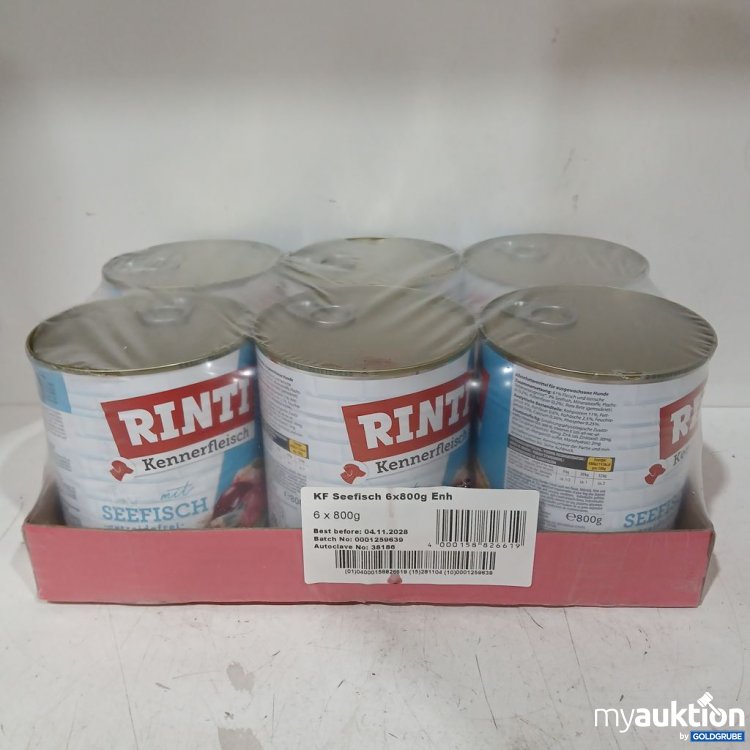 Artikel Nr. 978314: RINTI Kennerfleisch Seefisch 6x800 g