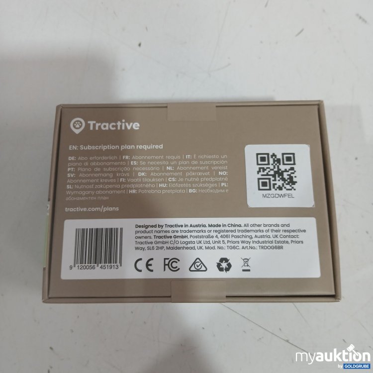 Artikel Nr. 994314 Artikel Nr. 994314: Tractive Dog 6 Smart Dog Tracker for GPS & Health Monitoring
